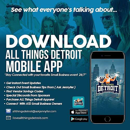 All Things Detroit Small Business Showcase & Food Truck Rally (3/31) image