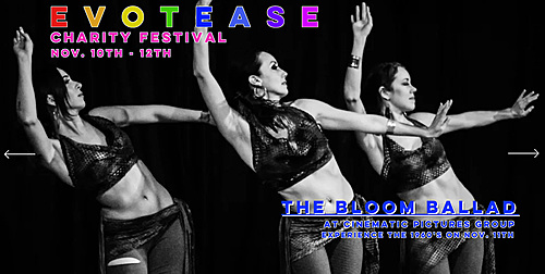 "BLOOM'S BALLAD" - A 1960's Bellydance/Burlesque Escape image