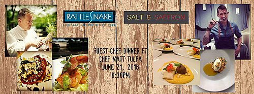 Guest Chef Dinner ft Chef Matt Tulpa poster