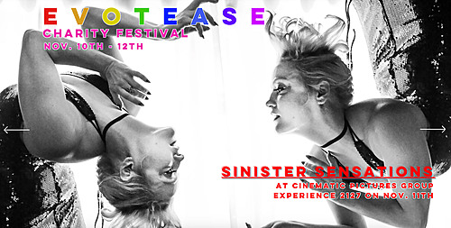 "SINISTER SENSATIONS" - A Futuristic Poledance/Performance Art Escape image