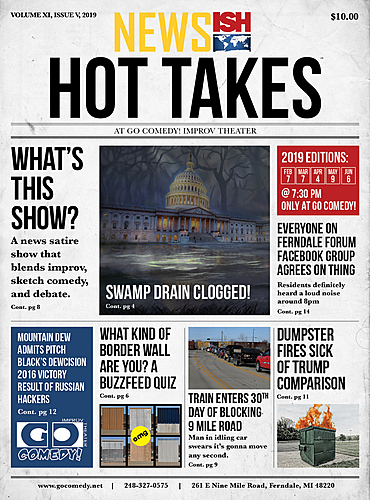 NEWSish Presents: Hot Takes! poster