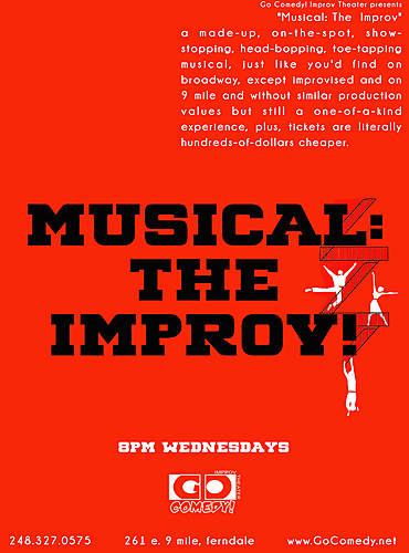 Musical! The Improv poster