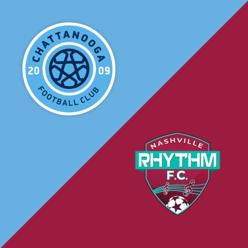 xChattanooga FC vs Nashville Rhythm poster