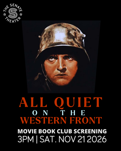 All Quiet on the Western Front (1930) Movie Book Club Screening!  poster