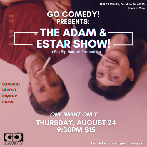 The Adam and Estar Show! poster