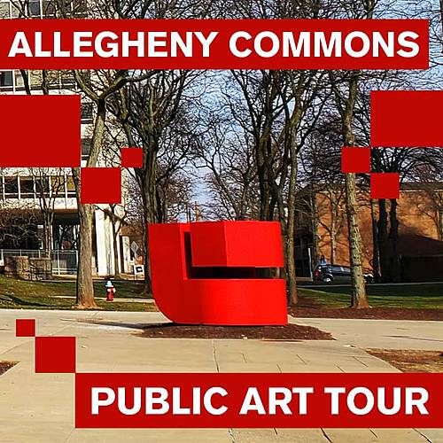 Allegheny Commons Public Art Tour  poster