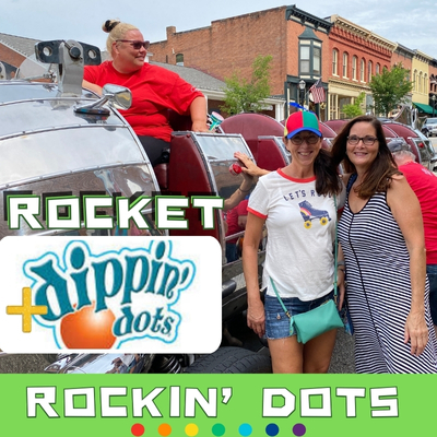 Rockin' Dots ! Rocket Ride Adventure + Space Age Dippin' Dots poster
