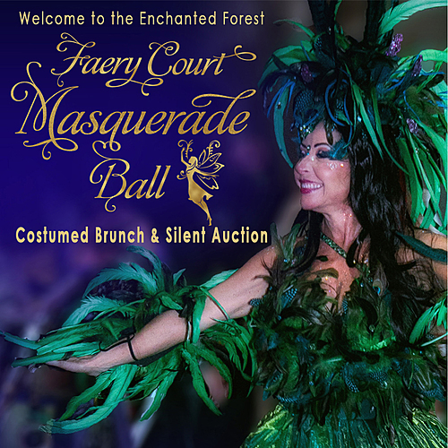 Faery Court Masquerade Ball: Costumed Brunch & Silent Auction poster