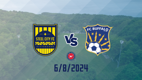 Steel City vs FC Buffalo UWS poster