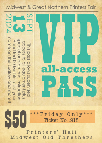 Midwest & Great Northern Printers Fair poster