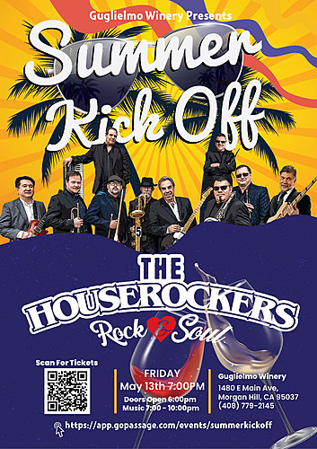 Houserockers Summer Kick Off poster