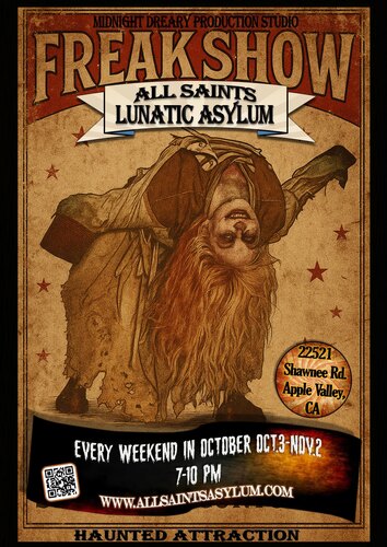 Halloween - Freakshow 2025  poster