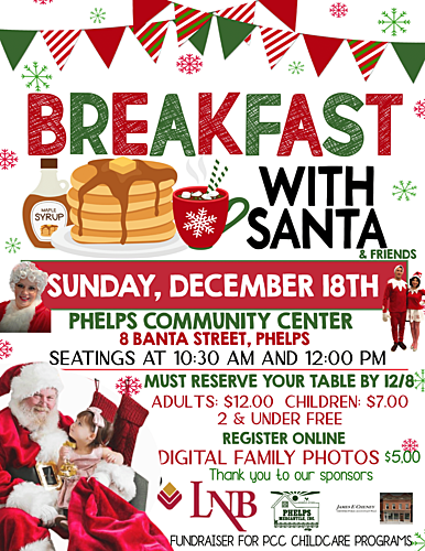 Breakfast With Santa & Friends poster
