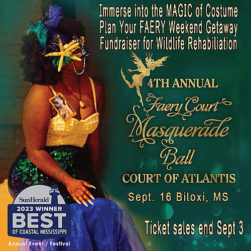 4th Annual Faery Court Masquerade Ball: Court of Atlantis poster