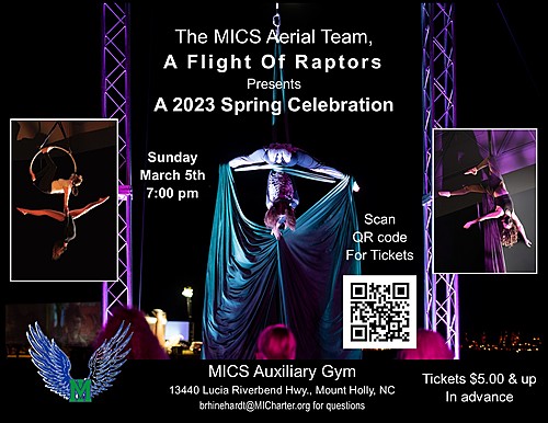 MICS Aerial Show 2023 poster