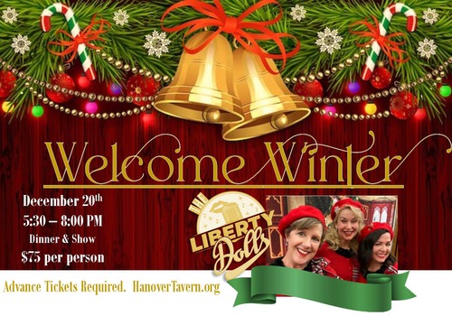 "Welcome Winter" with The Liberty Dolls! poster