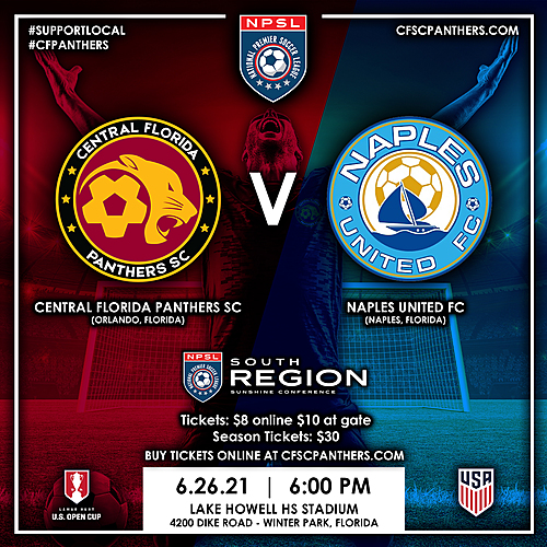 CFSC Panthers vs Naples United poster
