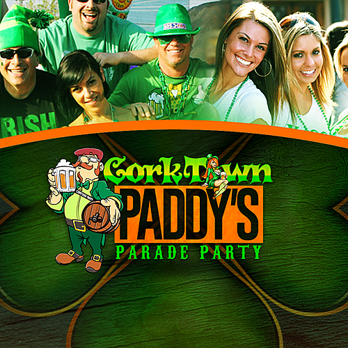 Corktown Paddy's Parade Party poster