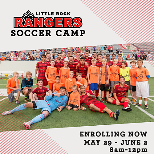 Little Rock Rangers Youth Summer Camp poster