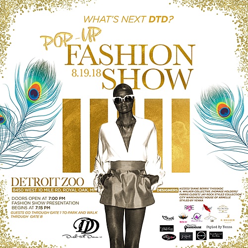 What's Next DTD? Pop-Up Fashion Show: Couture poster