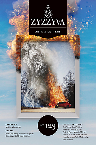 ZYZZYVA #123: The Poetry Issue w/Victoria Chang, Colin Winnette, Ingrid Rojas Contreras, Troy Jollimore & Heather Altfeld poster