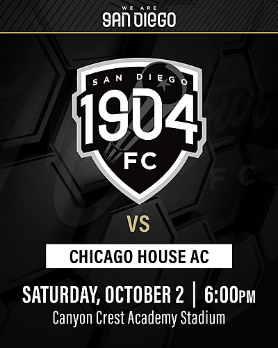1904 FC vs Chicago House AC poster