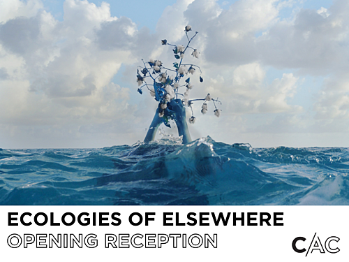 Ecologies of Elsewhere Opening Reception poster