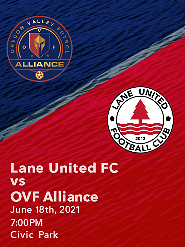 vs OVF Alliance, June 18th poster