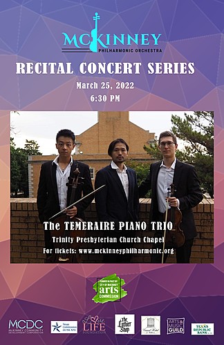 McKinney Philharmonic Orchestra Recital Concert Series  3 (new)  poster