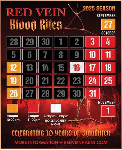 RED VEIN: Blood Rites poster