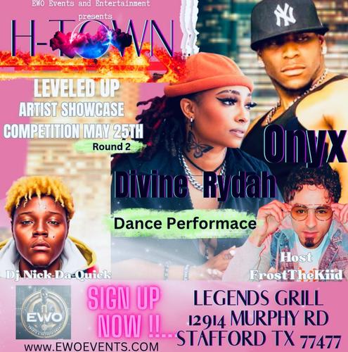 EWO LEVELED UP SHOWCASE FEATURING  DANCERS DIVINE RYDAH & ONYX poster