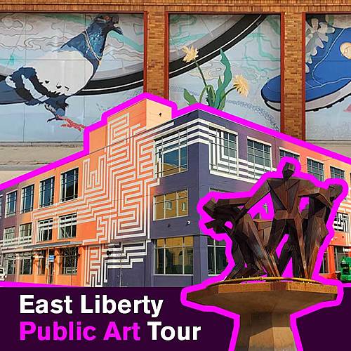 East Liberty Public Art Tour poster