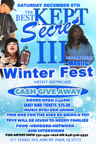 The Best Kept Secret III  Artist Showcase poster