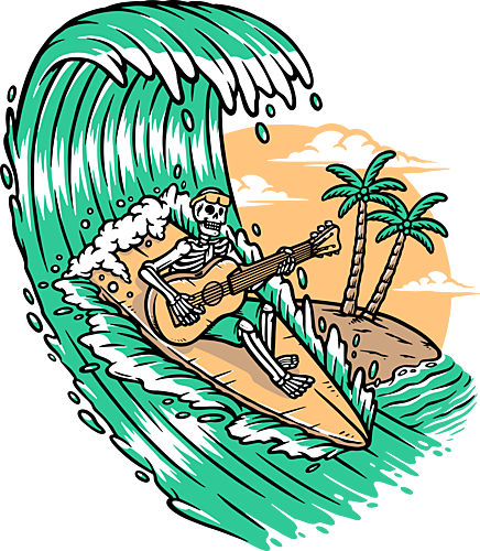 International Surf Classic #5 at Art Boutiki poster