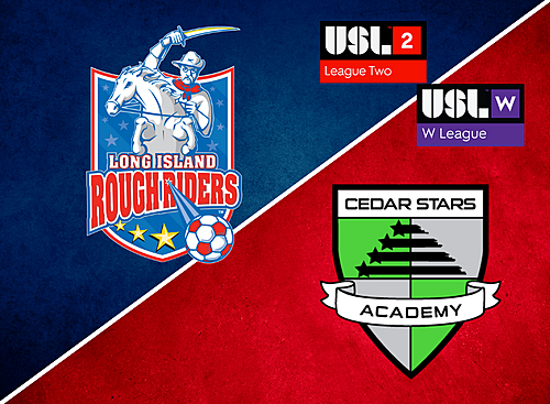 Double Header: Long Island Rough Riders vs. Cedar Stars poster