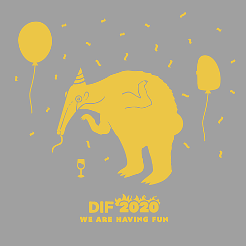 DIF 2020 (in a nearby dimension) poster