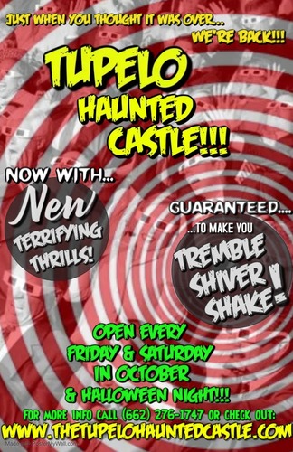 Tupelo Haunted Events 2023 presents: Tupelo Haunted Castle & Lost In The Darkness poster
