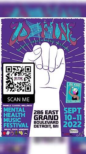 Zo Fine Mental Health & Music Festival poster