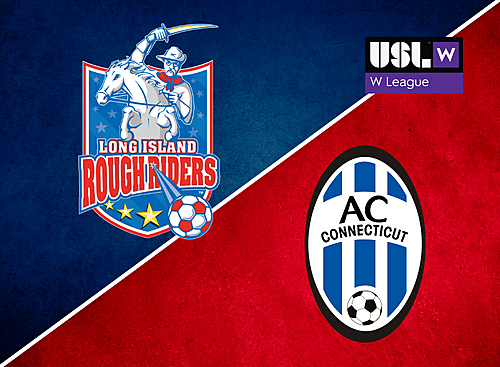 USL-W Long Island Rough Riders vs. AC Connecticut poster