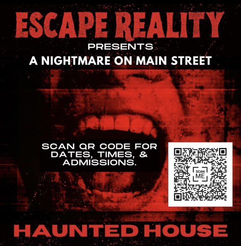 Escape Reality Presents A Nightmare on Main Streets Haunted House - L'Anse, Michigan poster