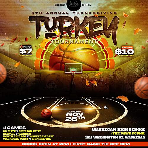 Thanksgiving Turkey Tournament  poster