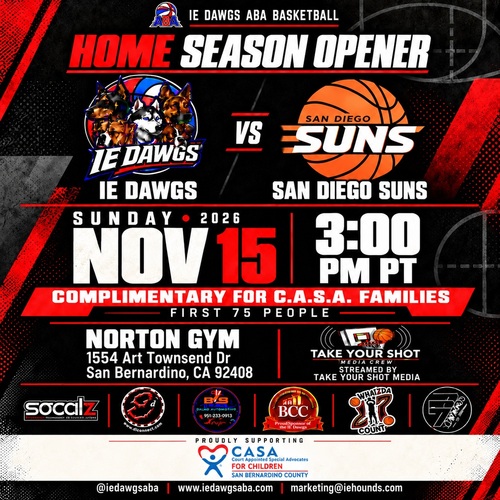 IE Dawgs vs San Diego Suns poster