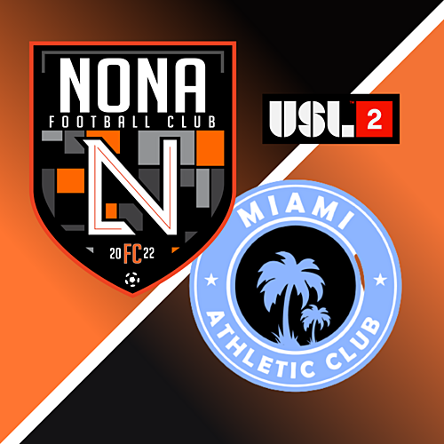 Nona FC x Miami AC poster