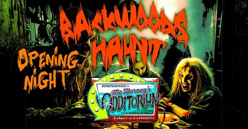 BackWoods Haunt Opening Night 2023 poster