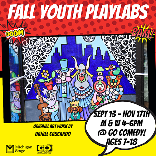 Michigan Stage Fall Playlabs poster