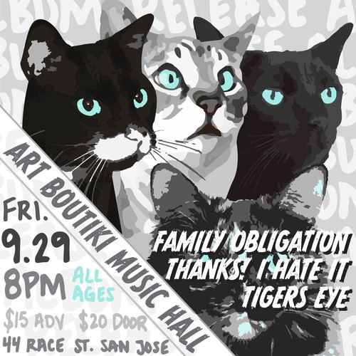 Family Obligation, Thanks! I Hate It, Tigers Eye poster