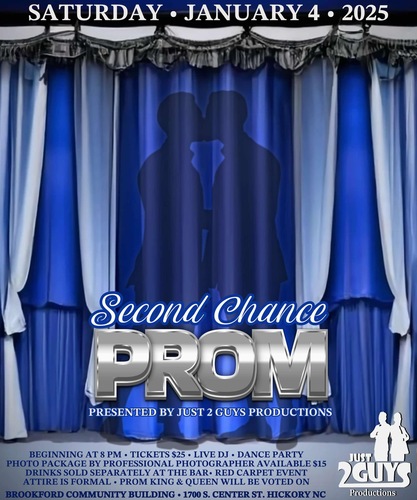 Second Chance PROM! poster