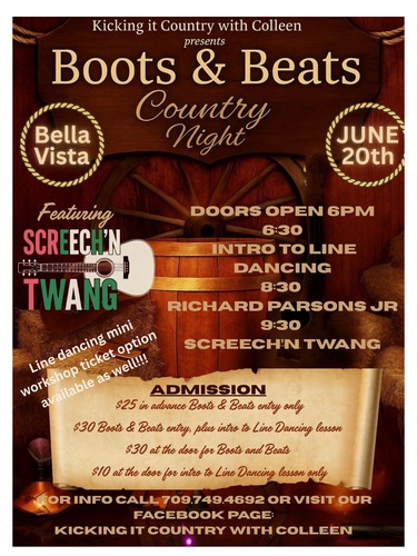 Boots and Beats 2024 poster