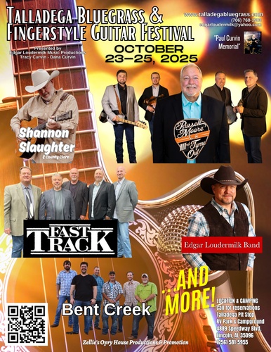 2025 Talladega Bluegrass & Fingerstyle Guitar Festival