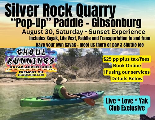 Silver Rock Quarry - Pop-Up Paddle poster